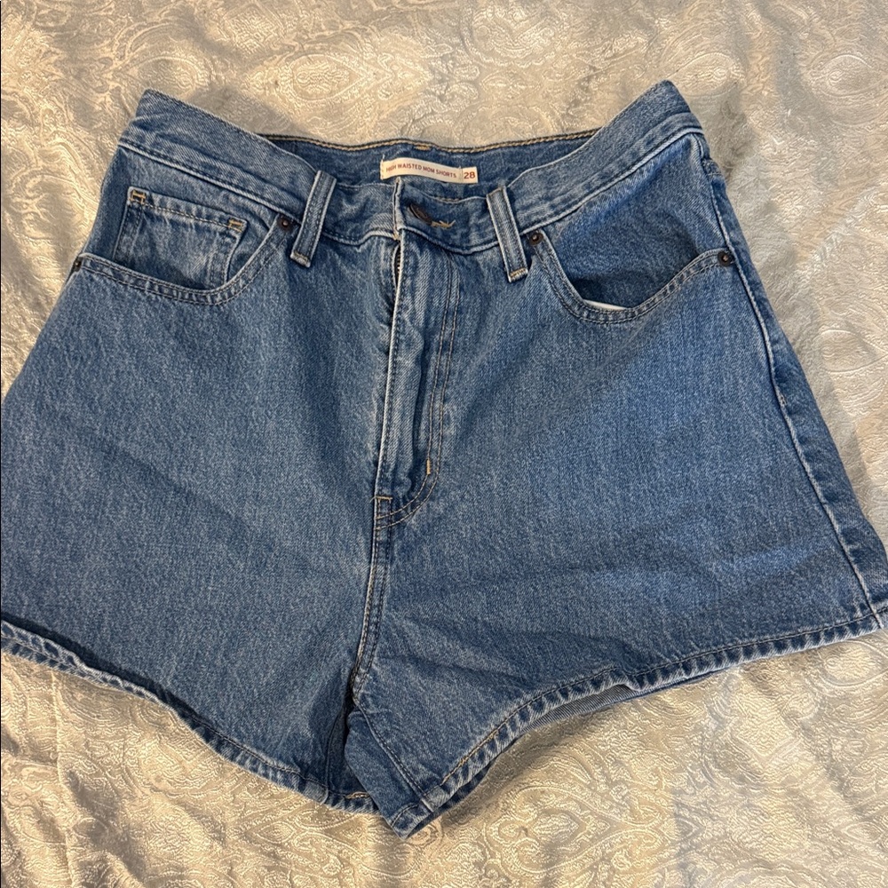 Levi's Women's Blue Jean Shorts